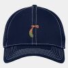 Stretch Mesh Contrast Stitch Cap Thumbnail