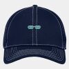 Stretch Mesh Contrast Stitch Cap Thumbnail