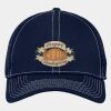 Stretch Mesh Contrast Stitch Cap Thumbnail