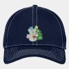 Stretch Mesh Contrast Stitch Cap Thumbnail
