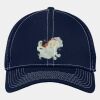 Stretch Mesh Contrast Stitch Cap Thumbnail