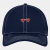 Stretch Mesh Contrast Stitch Cap Thumbnail