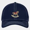 Stretch Mesh Contrast Stitch Cap Thumbnail