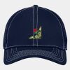 Stretch Mesh Contrast Stitch Cap Thumbnail