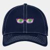 Stretch Mesh Contrast Stitch Cap Thumbnail