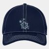 Stretch Mesh Contrast Stitch Cap Thumbnail