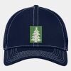 Stretch Mesh Contrast Stitch Cap Thumbnail