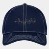 Stretch Mesh Contrast Stitch Cap Thumbnail