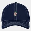 Stretch Mesh Contrast Stitch Cap Thumbnail