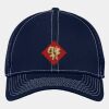 Stretch Mesh Contrast Stitch Cap Thumbnail