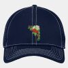 Stretch Mesh Contrast Stitch Cap Thumbnail