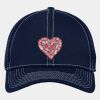 Stretch Mesh Contrast Stitch Cap Thumbnail