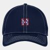 Stretch Mesh Contrast Stitch Cap Thumbnail