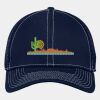 Stretch Mesh Contrast Stitch Cap Thumbnail