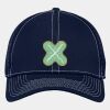Stretch Mesh Contrast Stitch Cap Thumbnail