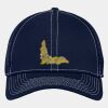Stretch Mesh Contrast Stitch Cap Thumbnail