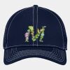 Stretch Mesh Contrast Stitch Cap Thumbnail