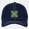 Stretch Mesh Contrast Stitch Cap Thumbnail