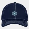 Stretch Mesh Contrast Stitch Cap Thumbnail