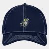 Stretch Mesh Contrast Stitch Cap Thumbnail