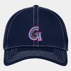 Stretch Mesh Contrast Stitch Cap Thumbnail