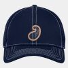 Stretch Mesh Contrast Stitch Cap Thumbnail