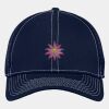 Stretch Mesh Contrast Stitch Cap Thumbnail