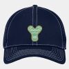 Stretch Mesh Contrast Stitch Cap Thumbnail