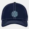 Stretch Mesh Contrast Stitch Cap Thumbnail