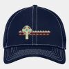 Stretch Mesh Contrast Stitch Cap Thumbnail