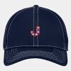 Stretch Mesh Contrast Stitch Cap Thumbnail
