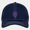 Stretch Mesh Contrast Stitch Cap Thumbnail
