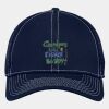Stretch Mesh Contrast Stitch Cap Thumbnail