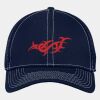 Stretch Mesh Contrast Stitch Cap Thumbnail
