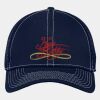 Stretch Mesh Contrast Stitch Cap Thumbnail