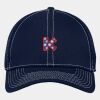 Stretch Mesh Contrast Stitch Cap Thumbnail