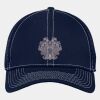 Stretch Mesh Contrast Stitch Cap Thumbnail