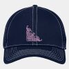 Stretch Mesh Contrast Stitch Cap Thumbnail