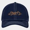Stretch Mesh Contrast Stitch Cap Thumbnail