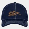 Stretch Mesh Contrast Stitch Cap Thumbnail