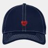 Stretch Mesh Contrast Stitch Cap Thumbnail