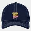Stretch Mesh Contrast Stitch Cap Thumbnail