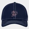 Stretch Mesh Contrast Stitch Cap Thumbnail