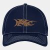 Stretch Mesh Contrast Stitch Cap Thumbnail
