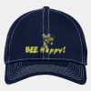 Stretch Mesh Contrast Stitch Cap Thumbnail