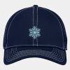 Stretch Mesh Contrast Stitch Cap Thumbnail