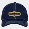 Stretch Mesh Contrast Stitch Cap Thumbnail