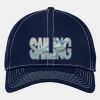 Stretch Mesh Contrast Stitch Cap Thumbnail
