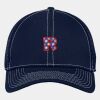 Stretch Mesh Contrast Stitch Cap Thumbnail