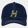 Stretch Mesh Contrast Stitch Cap Thumbnail